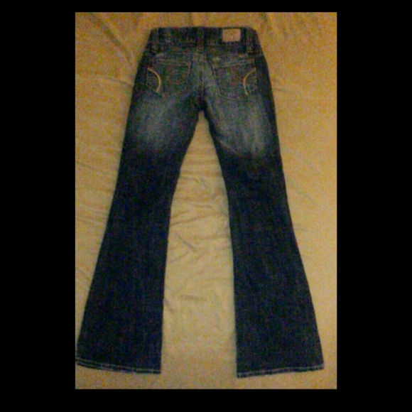 Hydraulic jeans wide from lower end , size:0 , - Picture 2 of 2
